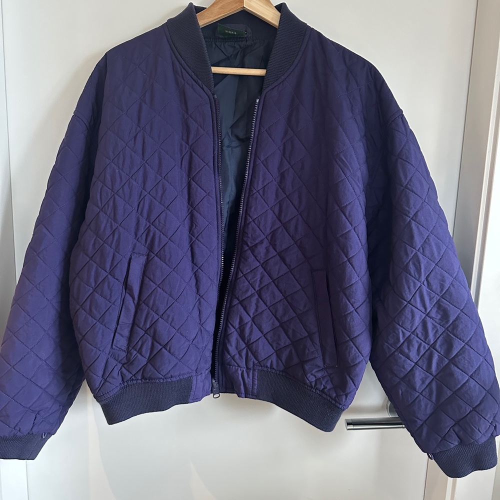 Northern Reflections Purple Bomber Jacket